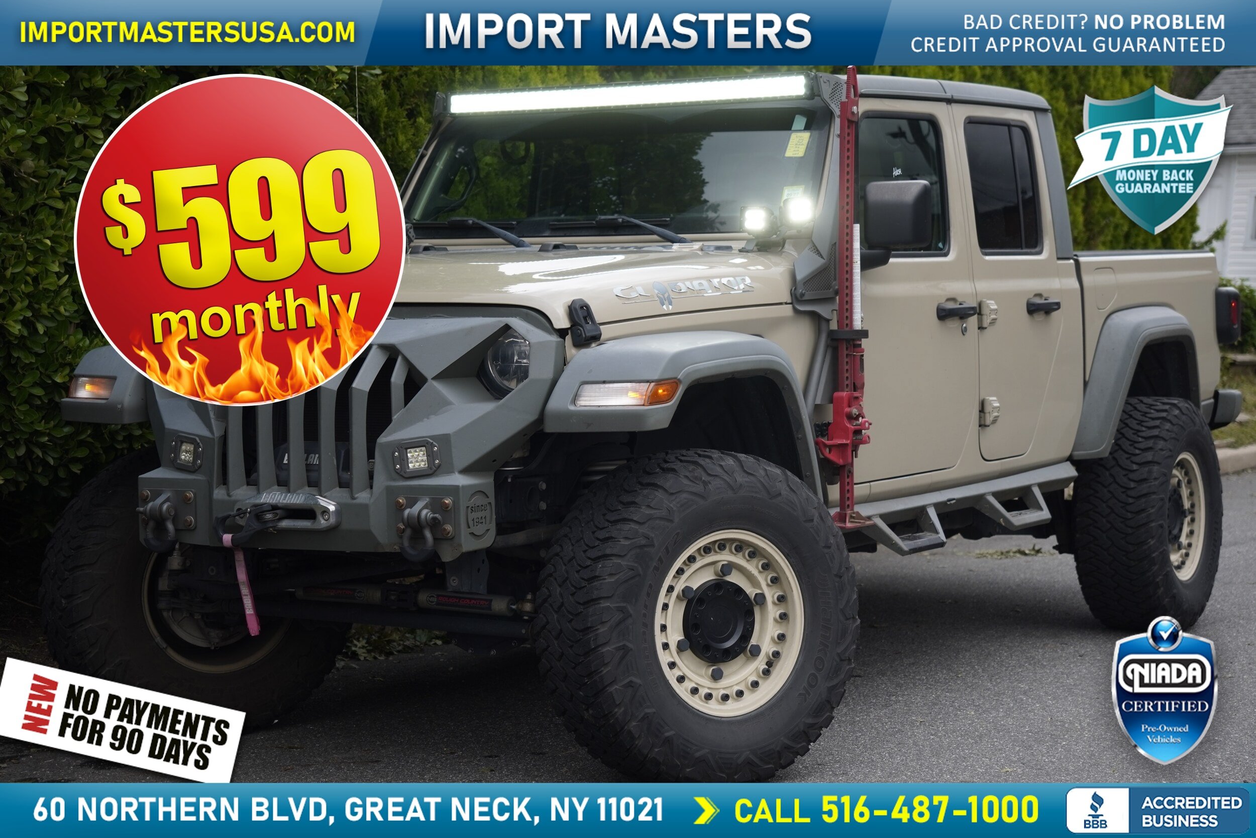 Used 2020 Jeep Gladiator Sport w/ Quick Order Package 24S AWD/4WD image 1