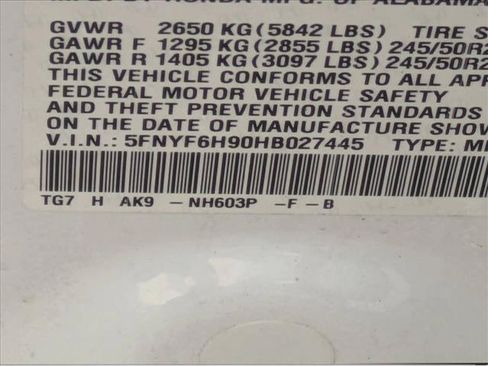 Certified 2017 Honda Pilot Touring image 23