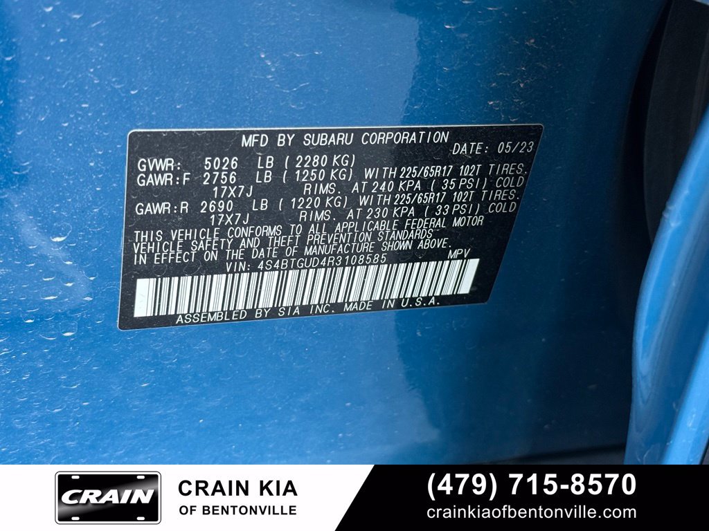 Used 2024 Subaru Outback Wilderness AWD/4WD image 31