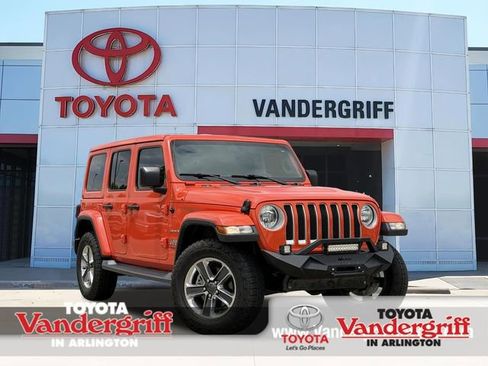 Used 2020 Jeep Wrangler Unlimited Sahara AWD/4WD image 1