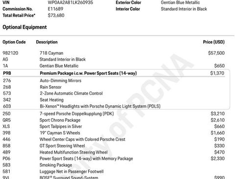 Used 2020 Porsche 718 Cayman image 35