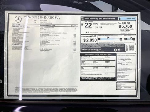 New 2026 Mercedes-Benz GLE 350 4MATIC image 18