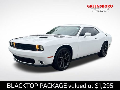 Used 2022 Dodge Challenger SXT w/ Blacktop Package RWD image 1
