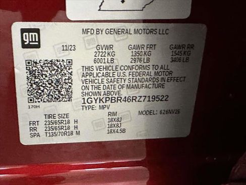 Certified 2024 Cadillac XT6 Luxury image 39