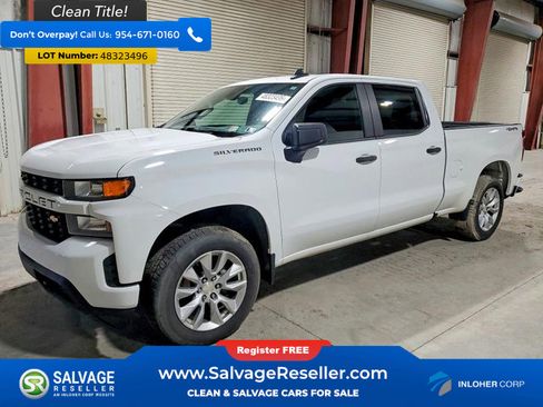 Used 2021 Chevrolet Silverado 1500 Custom w/ Safety Confidence Package image 1