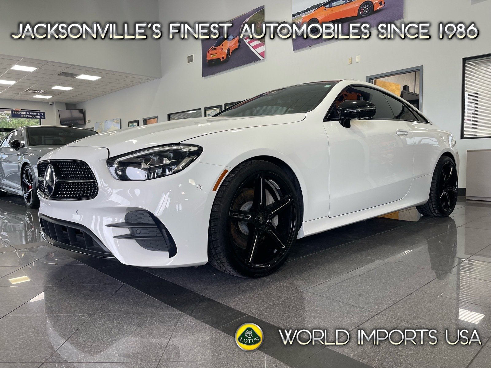 Used 2023 Mercedes-Benz E 450 Coupe w/ AMG Line image 1