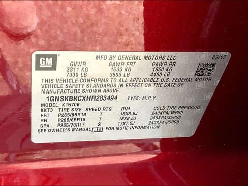 Used 2017 Chevrolet Tahoe LT AWD/4WD image 36