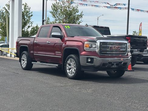 Used 2015 GMC Sierra 1500 SLT w/ SLT Crew Cab Value Package image 48