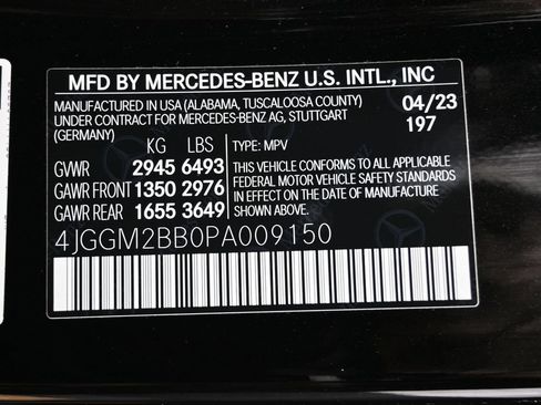 Used 2023 Mercedes-Benz EQE 350+ SUV w/ Pinnacle Trim Package image 43