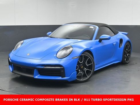 Used 2022 Porsche 911 Turbo S w/ 911 Turbo Sportdesign Package image 3