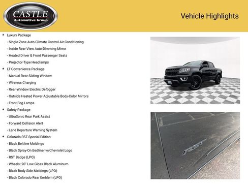 Used 2020 Chevrolet Colorado LT w/ Colorado RST Special Edition AWD/4WD image 4