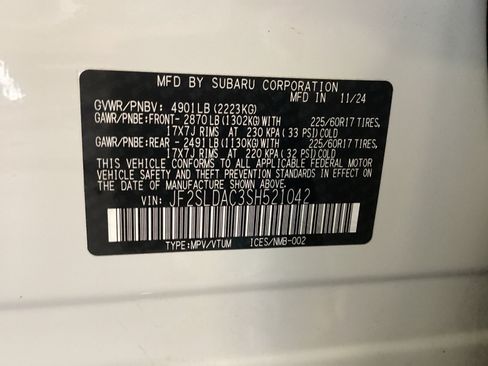 Certified 2025 Subaru Forester AWD/4WD image 16