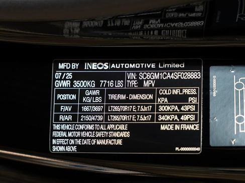 New 2025 INEOS Grenadier image 23