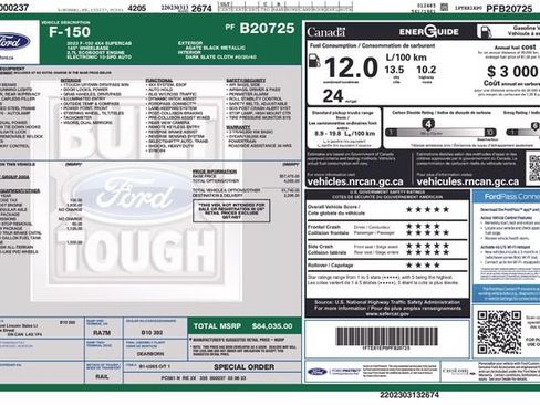 Used 2023 Ford F150 XLT w/ XTR Package AWD/4WD image 6