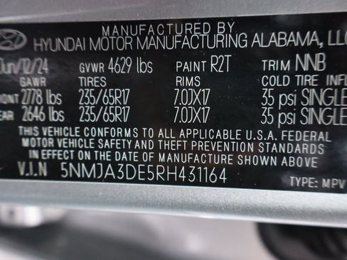 Used 2024 Hyundai Tucson SE FWD image 4