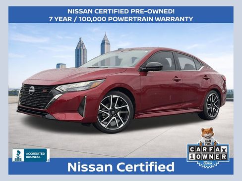 Certified 2025 Nissan Sentra SR image 1