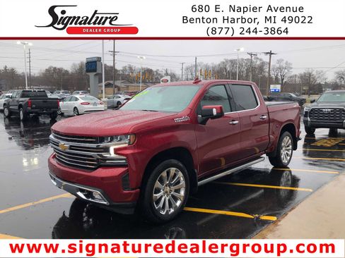 Used 2021 Chevrolet Silverado 1500 High Country w/ Technology Package image 1