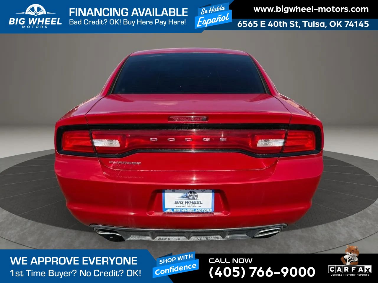 Used 2013 Dodge Charger SE RWD image 4