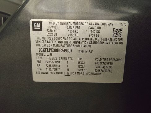 Used 2017 GMC Terrain SLT w/ Driver Alert Package I FWD image 33
