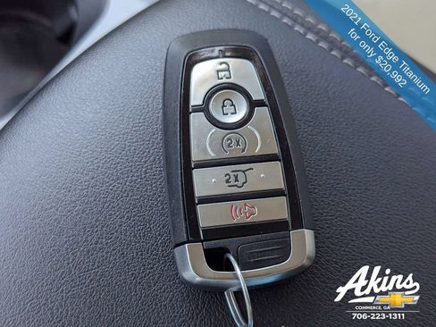 Used 2021 Ford Edge Titanium w/ Cargo Accessory Package FWD image 30