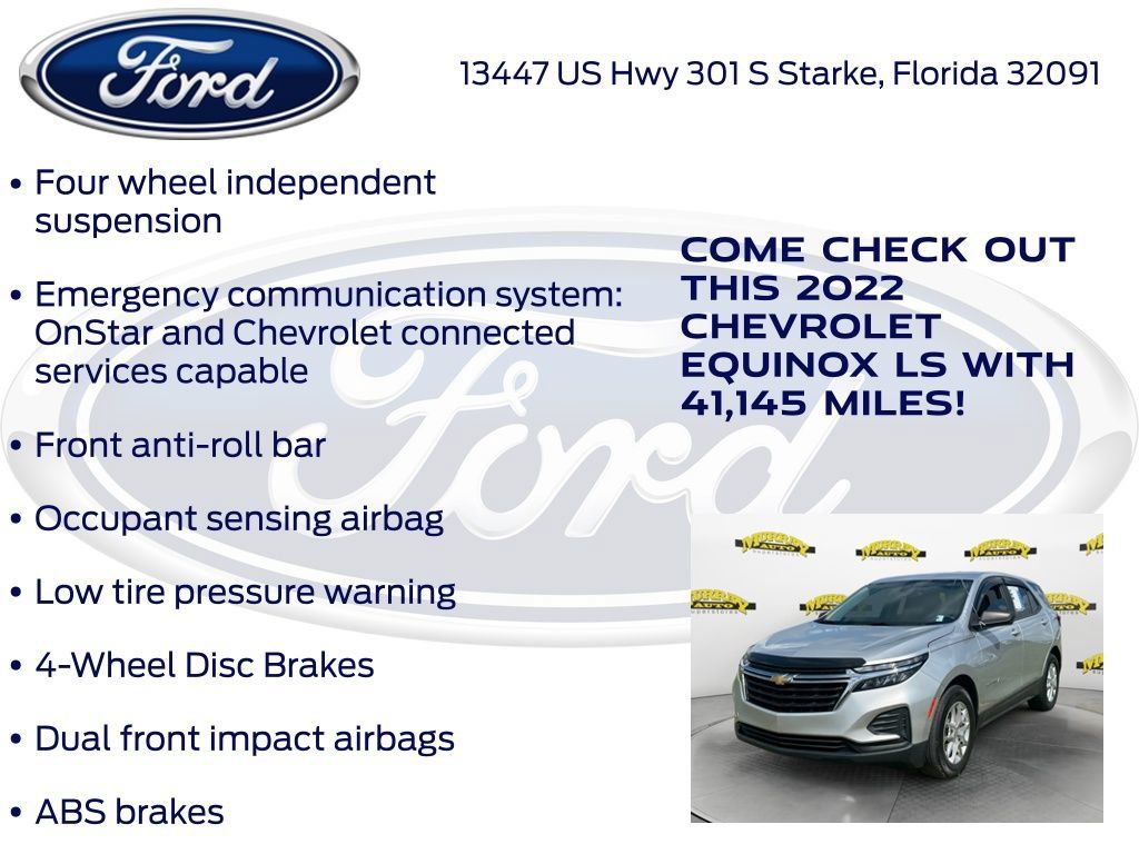 Used 2022 Chevrolet Equinox LS FWD image 25