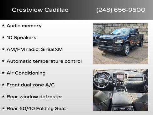 Used 2022 RAM 1500 Laramie w/ Sport Appearance Package image 36