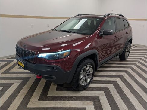 Used 2020 Jeep Cherokee Trailhawk w/ Cold Weather Group AWD/4WD image 1