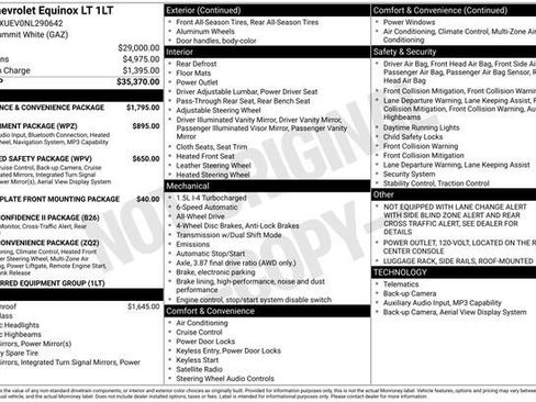 Used 2022 Chevrolet Equinox LT AWD/4WD image 7