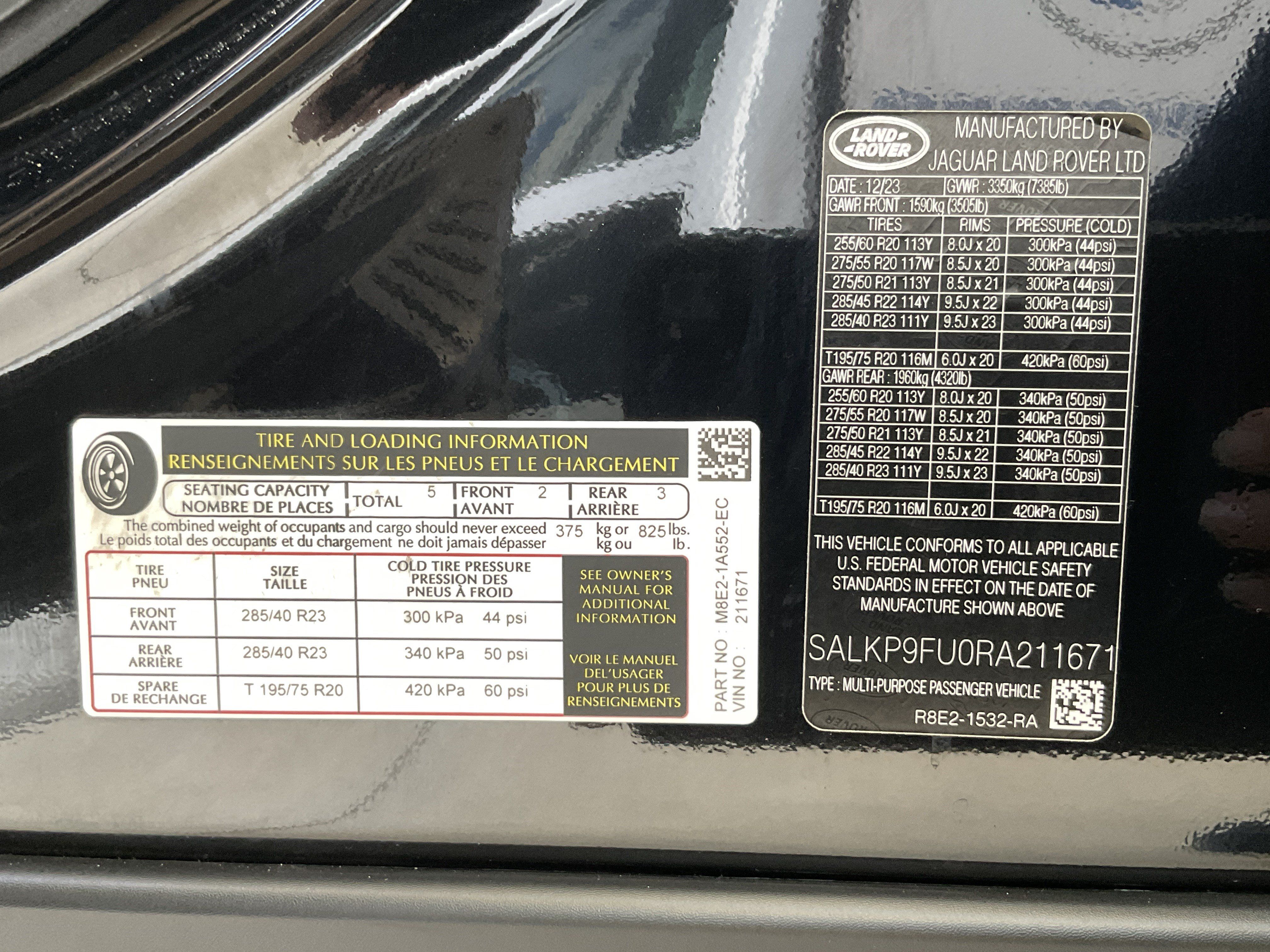 Used 2024 Land Rover Range Rover SE AWD/4WD image 30
