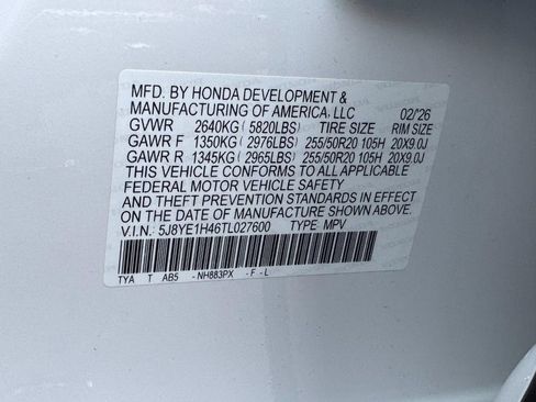 Certified 2026 Acura MDX SH-AWD w/ Technology Package image 20