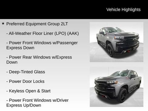 Used 2021 Chevrolet Silverado 1500 LT Trail Boss w/ LPO, Dark Essentials Package AWD/4WD image 5