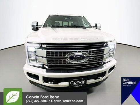 Used 2017 Ford F350 Platinum w/ Platinum Ultimate Package AWD/4WD image 2