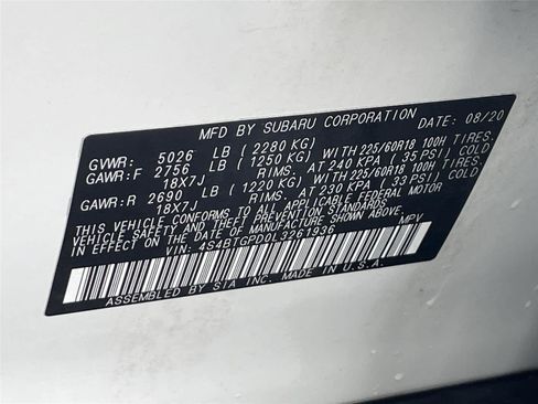 Used 2020 Subaru Outback Touring XT AWD/4WD image 34