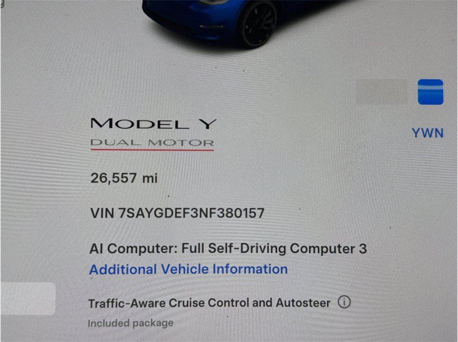 Used 2022 Tesla Model Y Performance AWD/4WD image 12