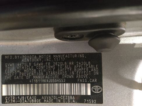 Used 2018 Toyota Camry SE w/ Convenience Package image 33