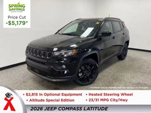 New 2026 Jeep Compass Latitude AWD/4WD image 1