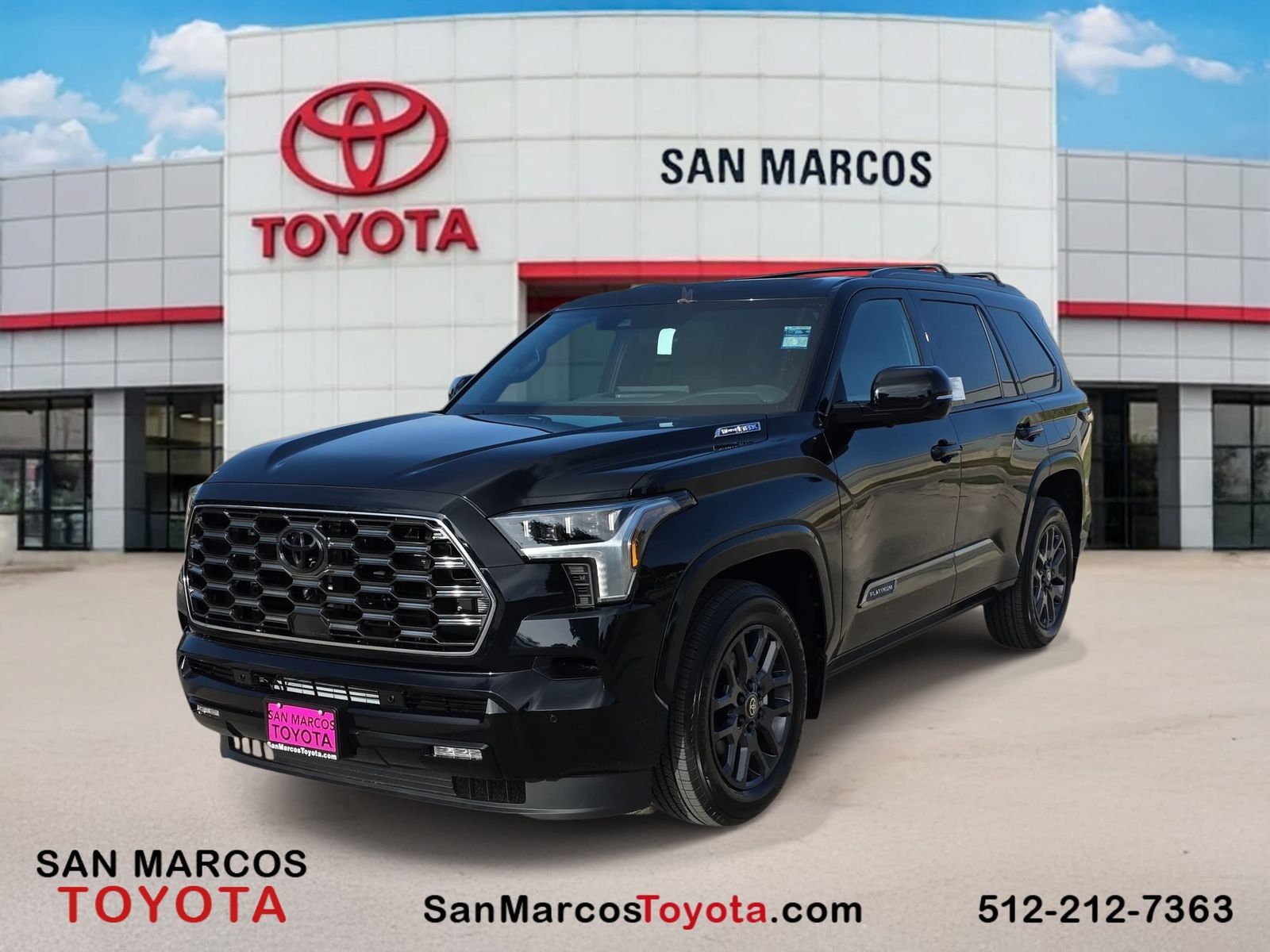 New 2026 Toyota Sequoia Platinum AWD/4WD image 1