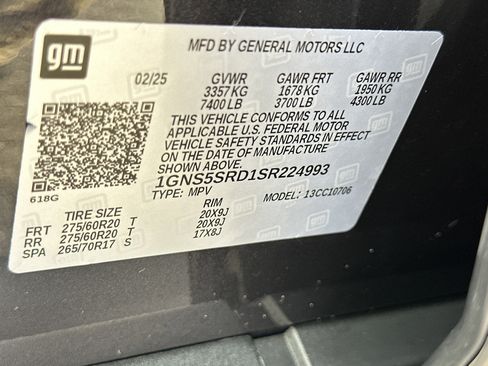 Used 2025 Chevrolet Tahoe Premier image 35