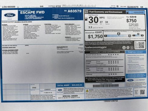 Used 2025 Ford Escape ST-Line FWD image 25