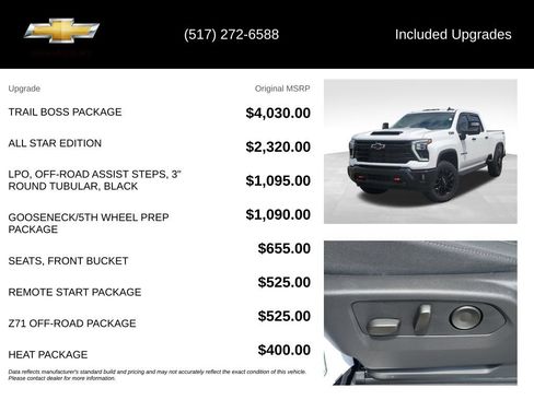 Used 2026 Chevrolet Silverado 2500 LT w/ Trail Boss Package AWD/4WD image 5