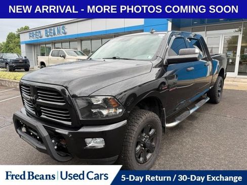 Used 2017 RAM 3500 Big Horn w/ Black Appearance Group AWD/4WD image 3
