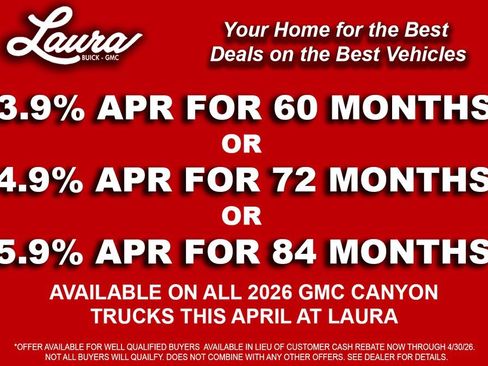 New 2026 GMC Canyon AT4 w/ Nightfall Essentials Package AWD/4WD image 4