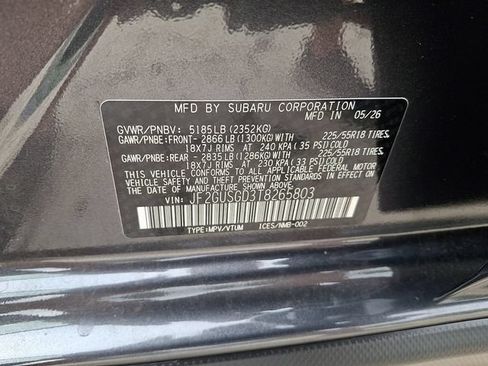 New 2026 Subaru Crosstrek 2.5i Sport AWD/4WD image 18