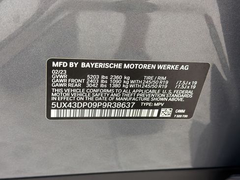 Used 2023 BMW X3 sDrive30i w/ Premium Package RWD image 26