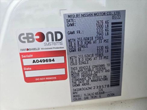 Used 2022 Nissan Pathfinder SL FWD image 19