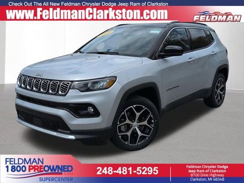 Used 2024 Jeep Compass Limited w/ Sun and Sound Group AWD/4WD image 1