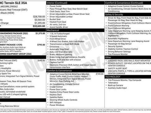 Used 2024 GMC Terrain SLE w/ Driver Convenience Package image 2