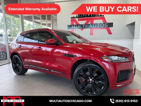 Used 2017 Jaguar F-PACE S AWD/4WD image 1