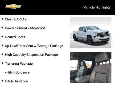 Used 2022 Chevrolet Silverado 1500 High Country w/ Technology Package image 20