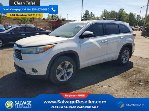 Used 2016 Toyota Highlander Limited AWD/4WD image 1